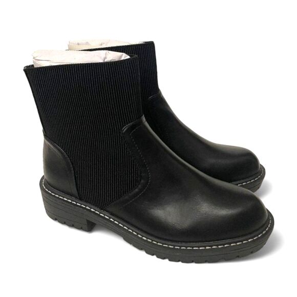 EVANS WIDE FIT Tammy Ankle Boot - black, NEW! Women's Size 9.5 Wide - Picture 2 of 11
